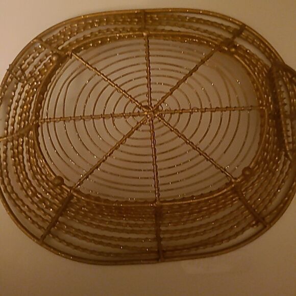 Wire Wrapped Basket - Picture 3 of 7